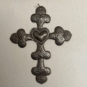 Metall Decorative Wall Cross 7 inch